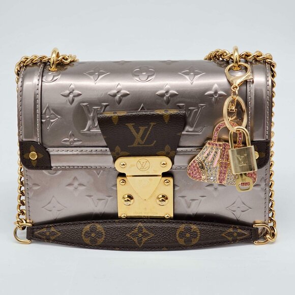 Authentic Louis Vuitton Lock & Key with unbranded Bagcharm, Keycharm, Keychain - Picture 1 of 8